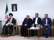 دیدار رئیس‌جمهور و اعضای هیئت دولت با رهبر انقلاب