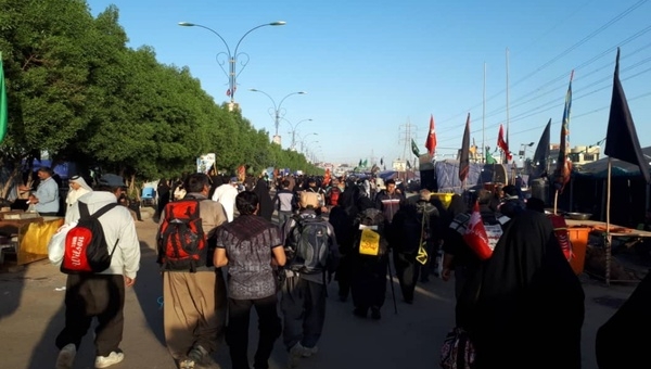  مرز خسروی اماده  استقبال از زوار  شد 