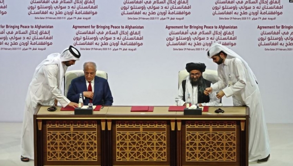 «قمار دیپلماتیک» ترامپ با امضای توافق صلح میان طالبان و آمریکا در آستانه انتخابات ریاست جمهوری